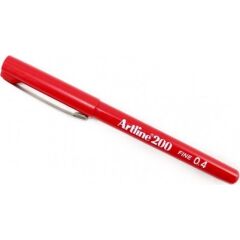 Artlıne Kırmızı 200 N Fine Keçe Uçlu Kalemi 04