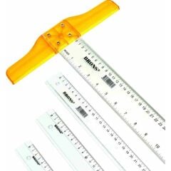 Brons 50 Cm Plastik Cetvel