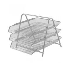 Cassa Evrak Rafı Üçlü 8933 Gümüş