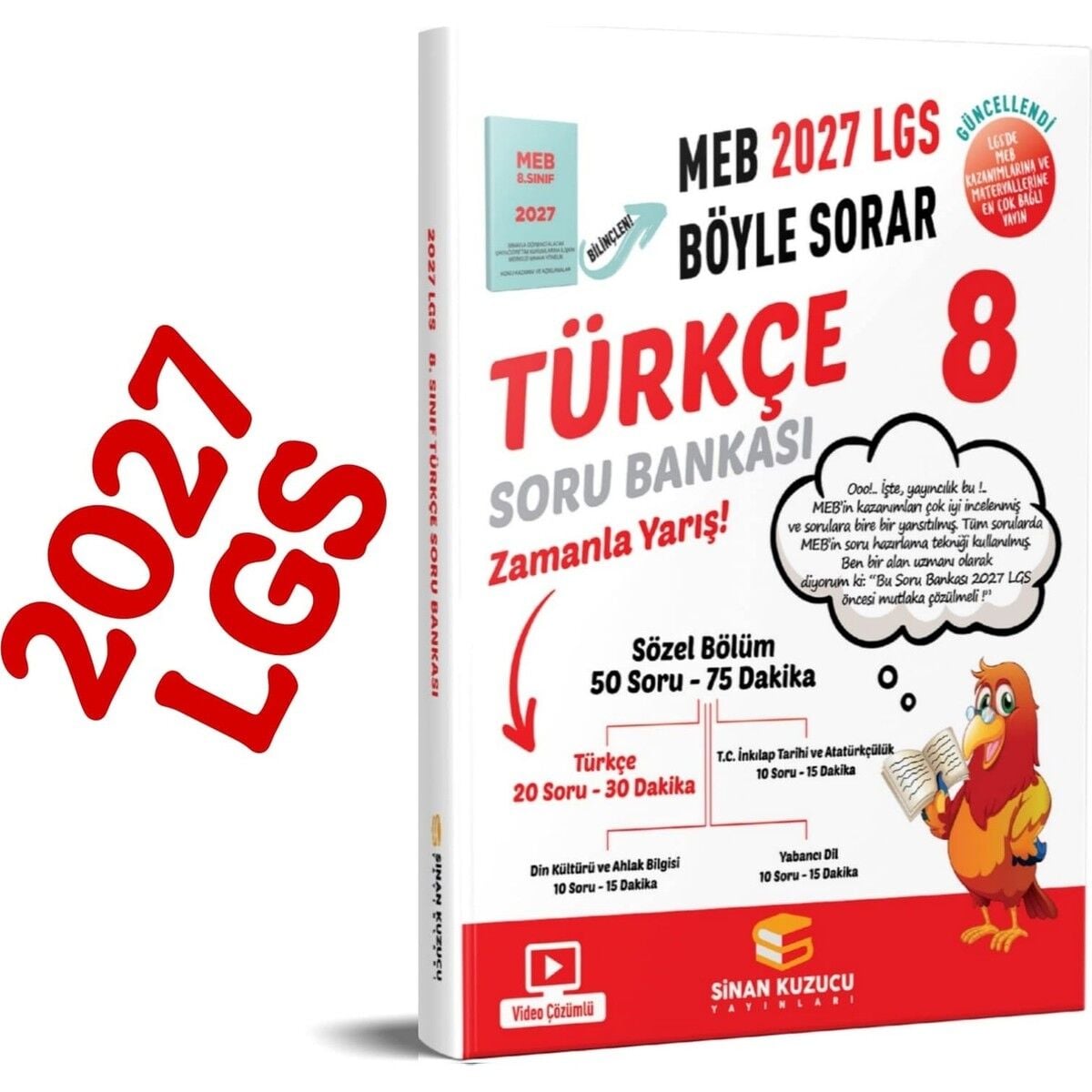 8. Sınıf 2027 Lgs Meb Böyle Sorar Türkçe Soru Bankası Video Çözümlü