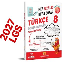 8. Sınıf 2027 Lgs Meb Böyle Sorar Türkçe Soru Bankası Video Çözümlü