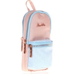 Kaukko Mazing Simli Somon Kız Çocuk Kalem Çantası - Çanta Şekilli