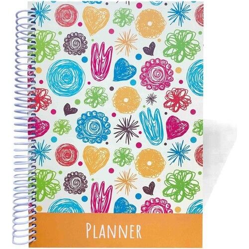 Liz Renkli Tasarımlı Konuşan Tarihsiz Ajanda Model-4