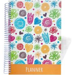 Liz Renkli Tasarımlı Konuşan Tarihsiz Ajanda Model-4