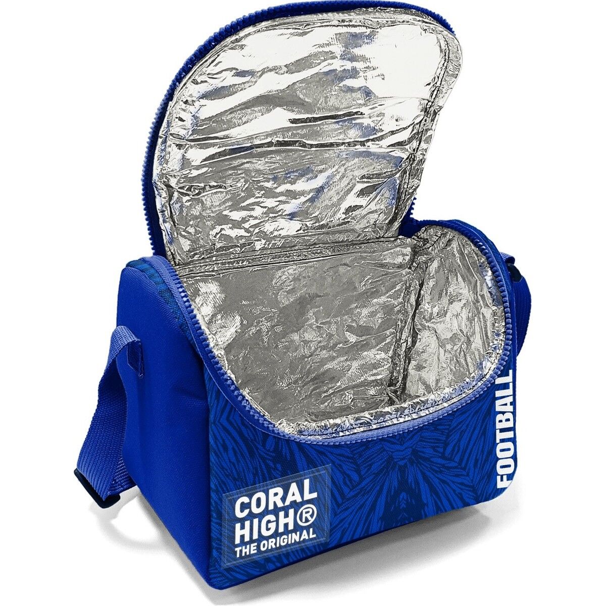 Coral High Lacivert Saks Futbol Desenli Thermo Beslenme Çantası 22797
