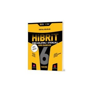 Hız Yayınları 6.sınıf Hibrit Sosyal Bilgiler Soru Bankası Yeni