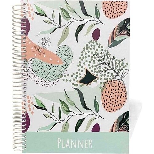 Lizy Liz Sert Kapak Spiralli 4 Renk Baskılı Tarihsiz Ajanda Ajt01-1