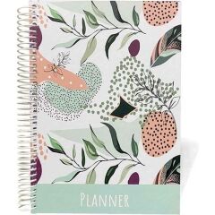 Lizy Liz Sert Kapak Spiralli 4 Renk Baskılı Tarihsiz Ajanda Ajt01-1