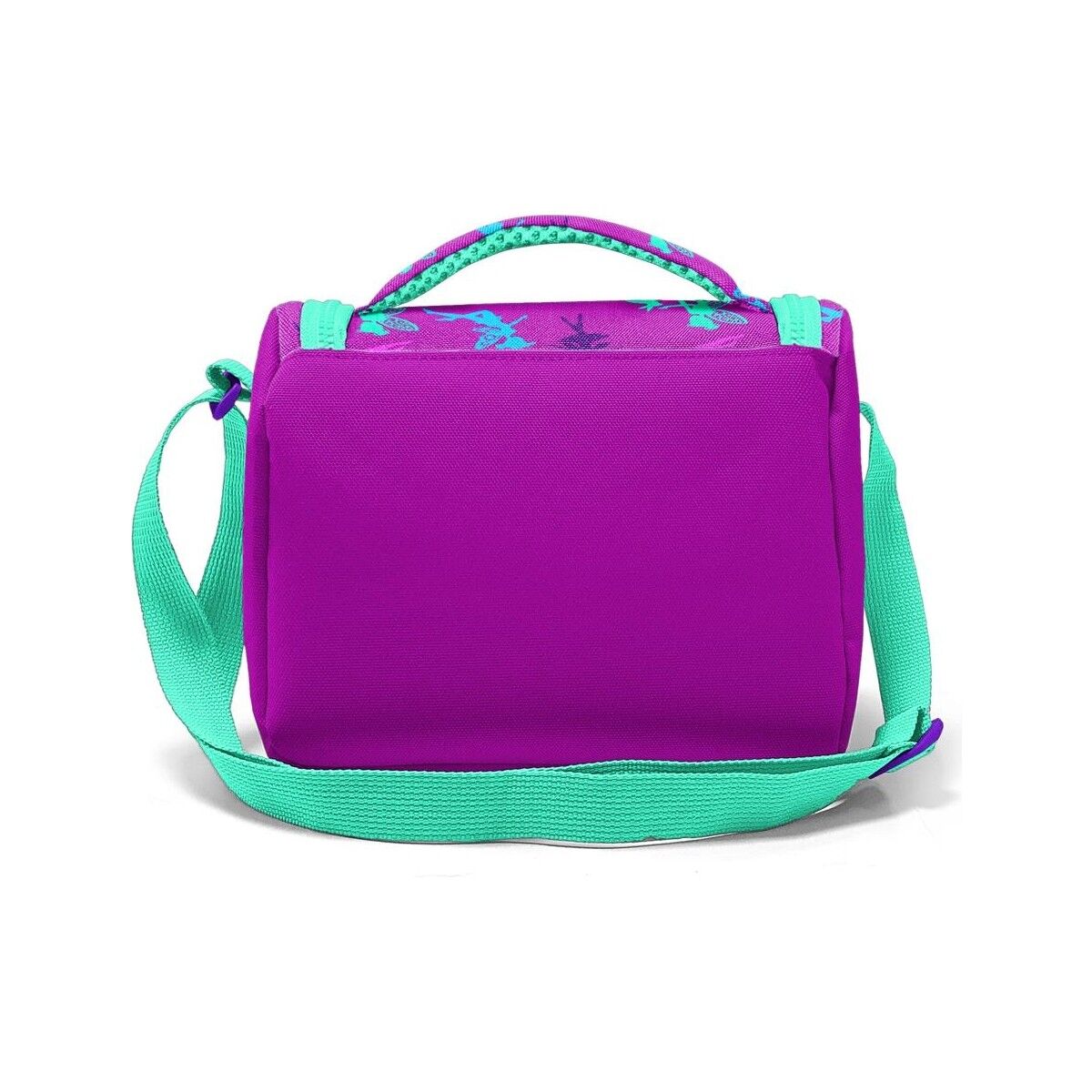 Coral High Kids Koyu Pembe Su Yeşili Peri Desenli Thermo Beslenme Çantas 11803