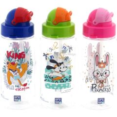 Fun Tritan Desenli Pipetli Matara