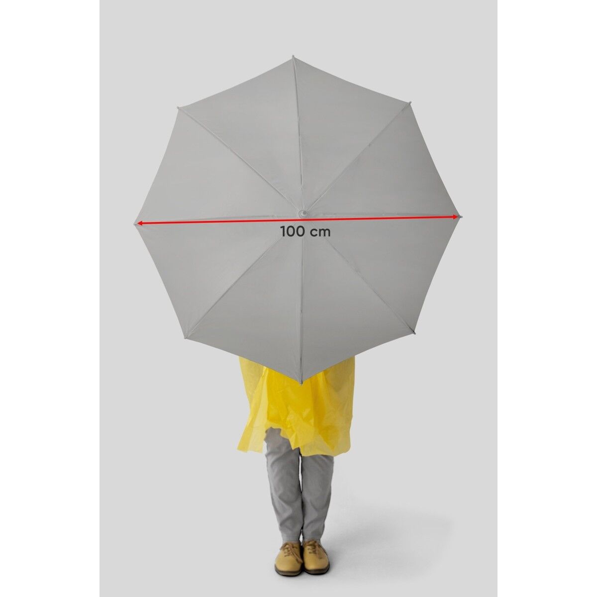 Coral High Kids Neon Pembe Su Yeşili Kalp Desenli Çocuk Şemsiyesi 12660