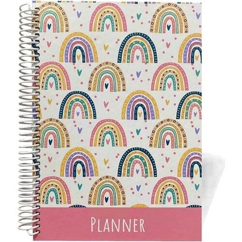 Lizy Liz Sert Kapak Spiralli 4 Renk Baskılı Tarihsiz Ajanda Ajt01-2