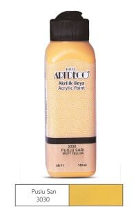 Ardeco Akrilik Boya 140 Ml Puslu Sarı