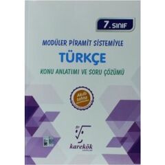 Karekök 7, Sınıf Türkçe Konu Anlatımlı Ve Soru Çözümlü
