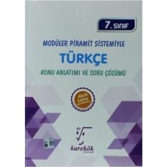 Karekök 7, Sınıf Türkçe Konu Anlatımlı Ve Soru Çözümlü