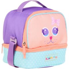 Kaukko Kıds Beslenme Çantası (cute Face Cat)krn-L7142