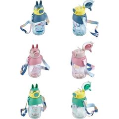 Vagonlife Vagonlife- Water Happily Plastic Bottle 650 Ml A. Yeşil
