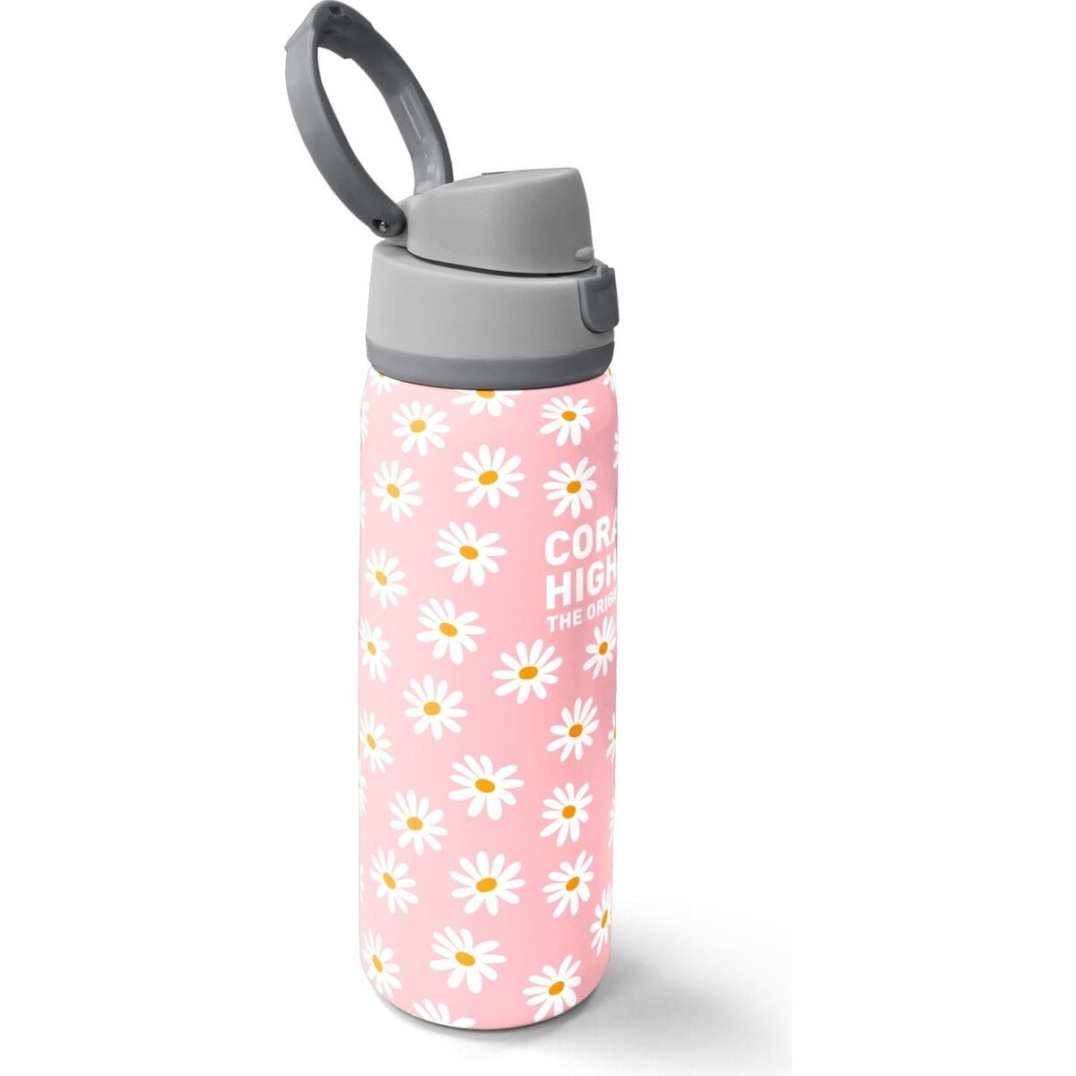 Coral High Papatya Desenli Pipetli ve Direkt Içim Çelik Termos 800 ml 38502