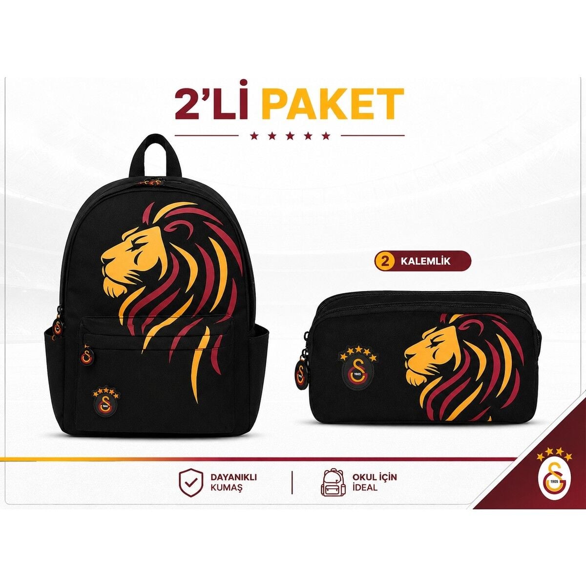 Sırt Çantası 26535+ Kalem Kutusu 26536