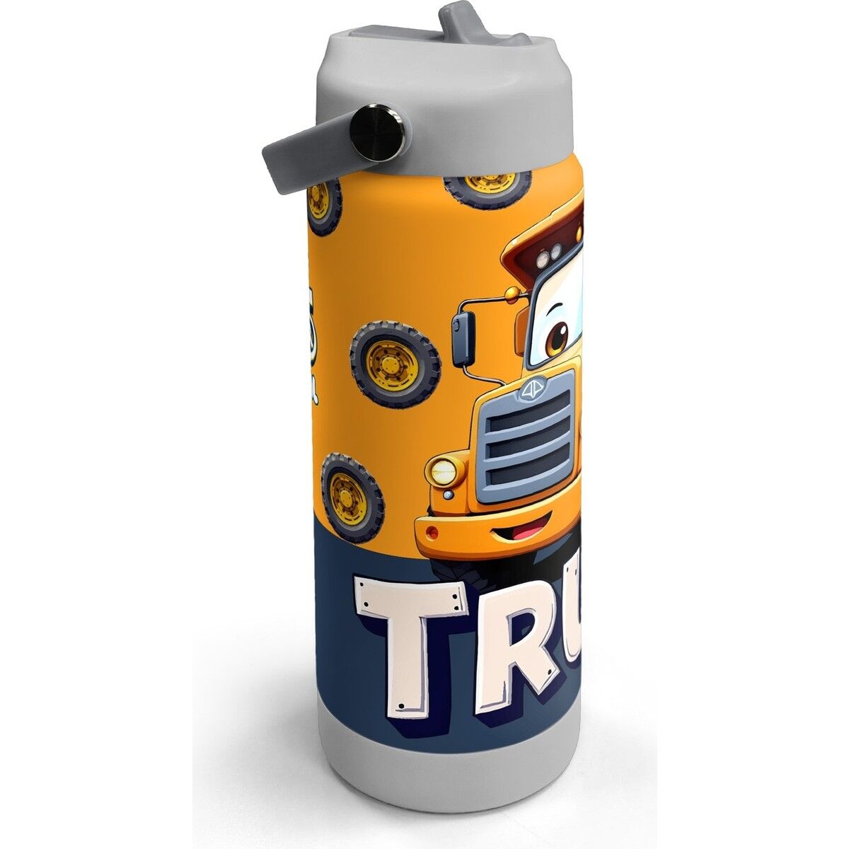 Coral High Truck Desenli Katlanır Ağızlıklı Çelik Termos 650 ml 38343