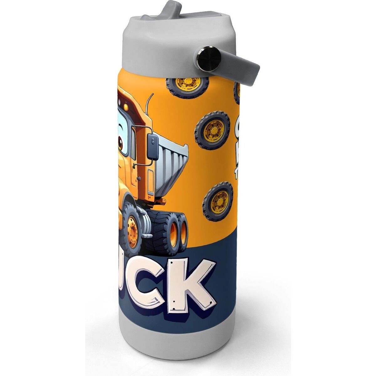 Coral High Truck Desenli Katlanır Ağızlıklı Çelik Termos 650 ml 38343