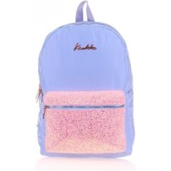 Kaukko Brıght Sırt Çantası (taşlı-Floral Mavi)