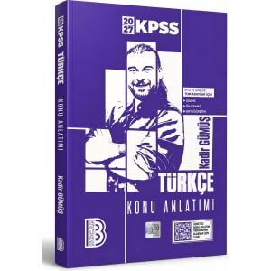 KPSS Türkçe Konu Anlatım 2027