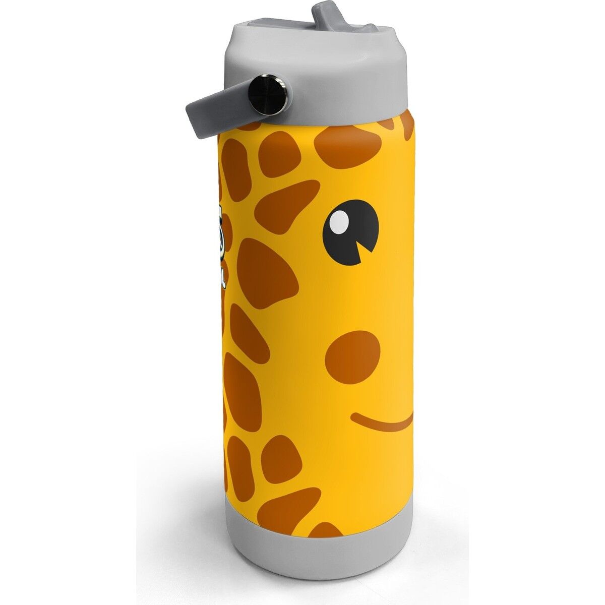 Coral High Zürafa Desenli Katlanır Ağızlıklı Çelik Termos 650 ml 38344