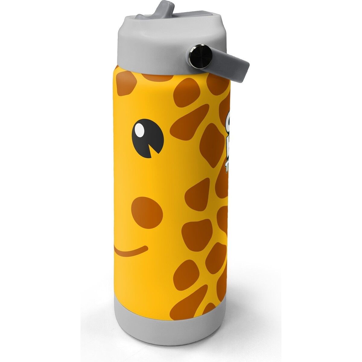 Coral High Zürafa Desenli Katlanır Ağızlıklı Çelik Termos 650 ml 38344
