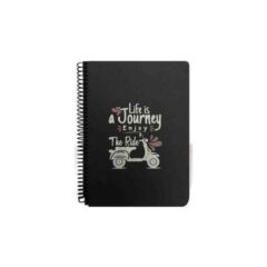 Lizy Liz Spiralli Defter Siyah 14X20 40 Yp 120 gr