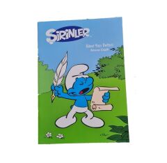 Şirinler A4 40 Yp Güzel Yazı Defteri