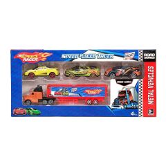 Toysan Speed Racer Tır ve Yarış Arabaları Oyun Seti