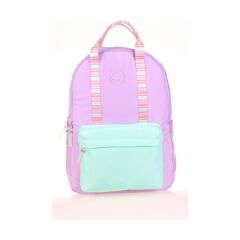 Kaukko Double Stripe Sırt Çantası Lilac K1764