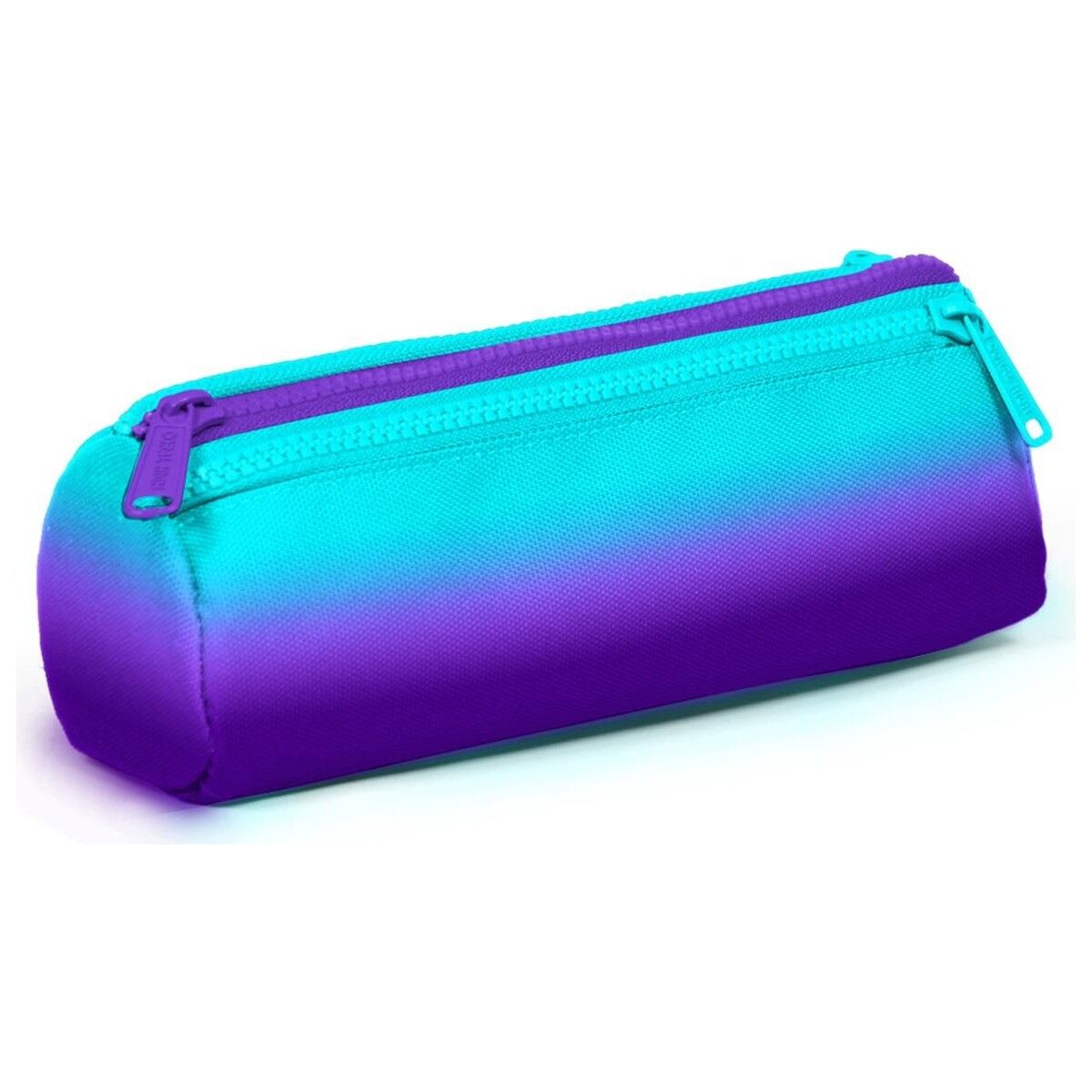 Coral High Kids Turkuaz Mor Renk Geçişli Üç Bölmeli Kalem Çantası 22063