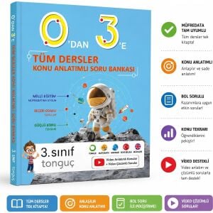Tonguç Yayınları 0'dan 3'e Tüm Dersler Konu Anlatımlı Soru Bankası (MAARİF MODEL)