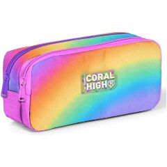 Coral High Kids Renk Geçişli Iki Bölmeli Kalem Çantası 12116