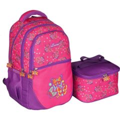 Relaxion 1350 Kız Ilkokul Sırt Çantası Kelebekli