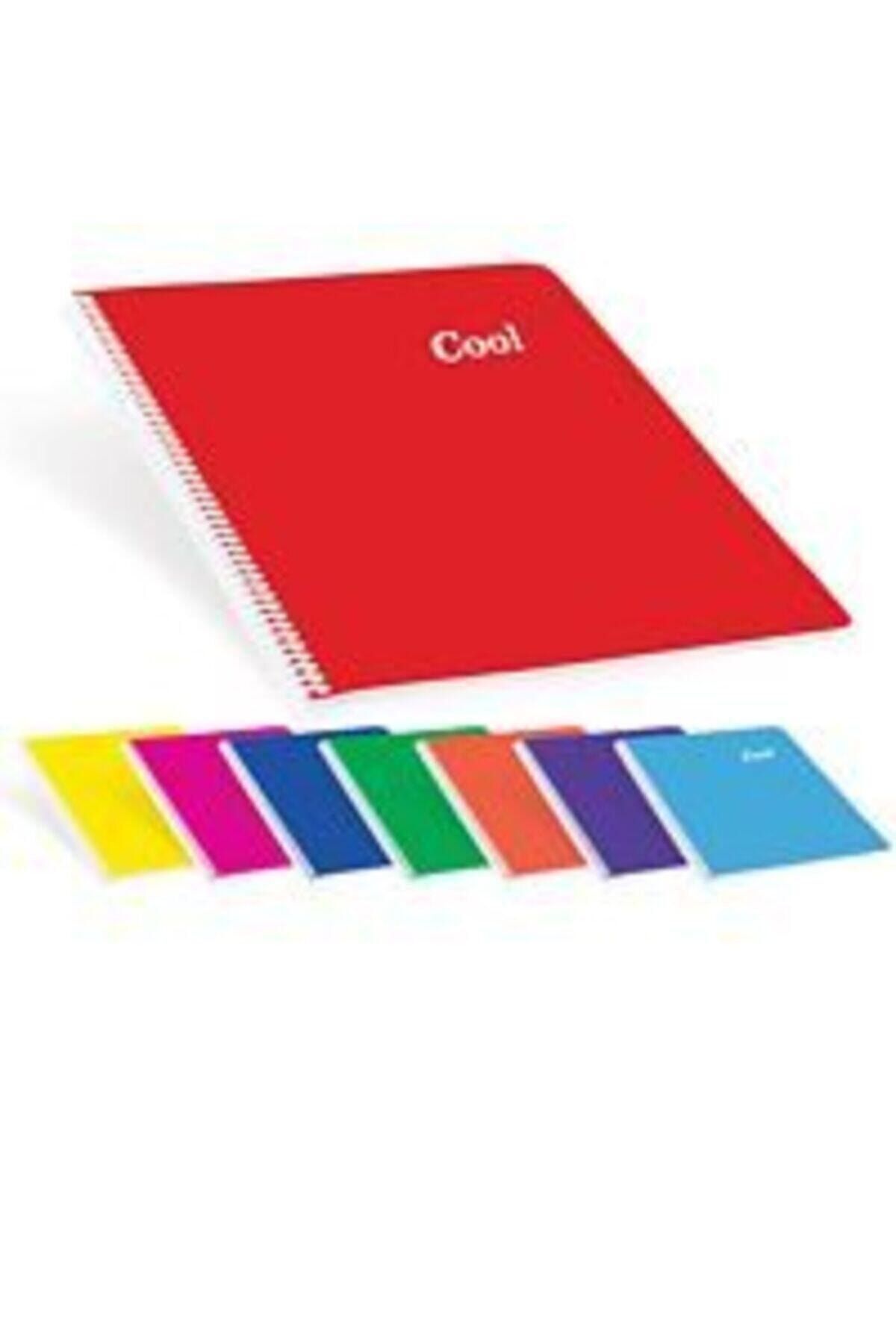 Keskin A4 60 Yp.Düz PP Kp.Spiralli Cool Defter
