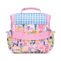 Chimola My House Blooming Cats Pembe Beslenme Çantası Tr250