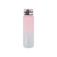 Uzspace Tritan Su Matarası 1000ml Vgn3038 Pink Grey
