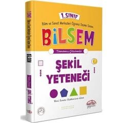 Editör 1.Sınıf Bilsem Şekil Yeteneği Tamamı Çözümlü