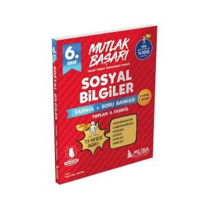6. Sınıf Sosyal Bilgiler Fasikül Soru Bankası Muba Yayınları