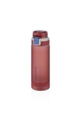 Kilitli Kapak Taşıma Askılı Kırmızı Spor Matarası 790 ml