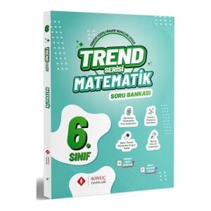 Sonuç Yayınları Sonuç 2026 6. Sınıf Matematik Trend Soru Bankası Maarif Model