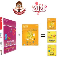 2 Den 3 E Hazırlık Seti+ 3. Sınıf Taktikli S.b.