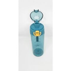 Kilitli Trıtan Matara 600ml Mavi
