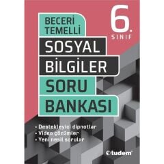 Tudem 6. Sınıf Sosyal Bilgiler B.T. S.B.