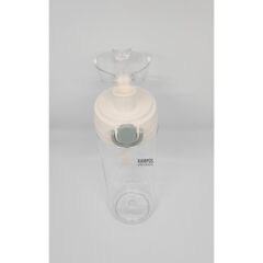 Kilitli Trıtan Matara 600ml Beyaz