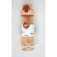 Kilitli Trıtan Matara 600ml Pembe