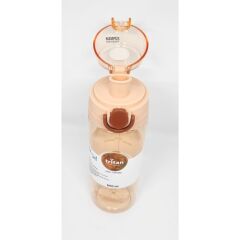 Kilitli Trıtan Matara 600ml Pembe